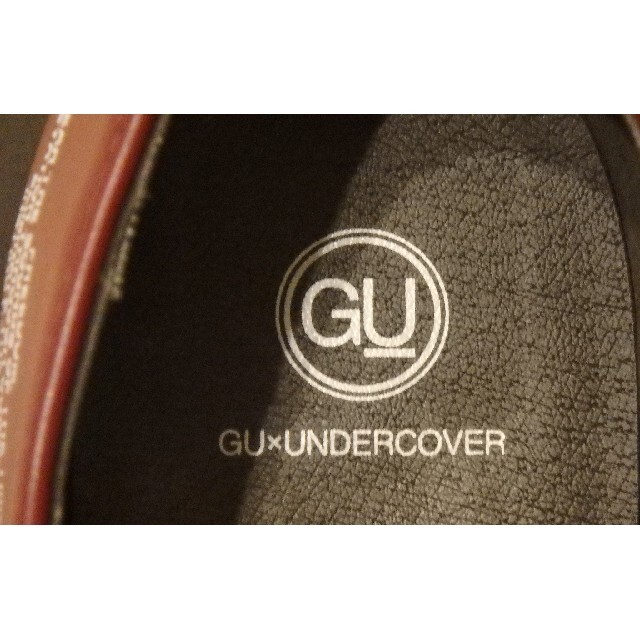 UNDERCOVER(アンダーカバー)の【美品】 GU x UNDERCOVER ラウンドトゥシューズ メンズの靴/シューズ(その他)の商品写真