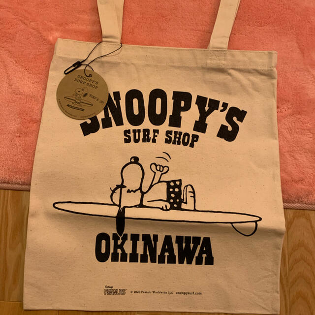 SNOOPY’S SURF SHOP トートバッグ