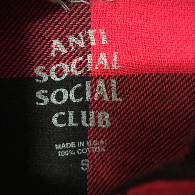 ANTI SOCIAL SOCIAL CLUB フランネルシャツ S 3