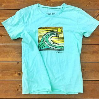 ロンハーマン(Ron Herman)のサーフブランド☆LUSSO SURF レトロプリントTシャツ　Sサイズ☆RVCA(Tシャツ/カットソー(半袖/袖なし))