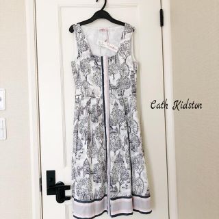 キャスキッドソン(Cath Kidston)のキャスキッドソン ワンピース　新品タグ付き　レア商品(ひざ丈ワンピース)