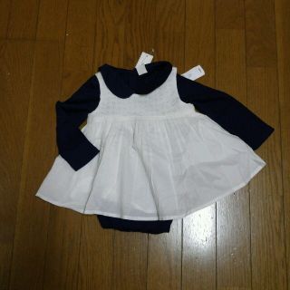 ベビーギャップ(babyGAP)の新品　トップス2セット90(ブラウス)