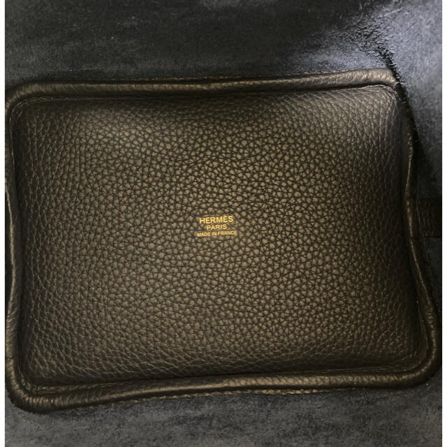 Hermes(エルメス)の【新品未使用】ゴールド金具 ブルーニュイ ピコタンPM レディースのバッグ(ハンドバッグ)の商品写真