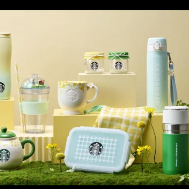 Starbucks Coffee(スターバックスコーヒー)の【Starbucks 韓国】ランチボックス 2021 Spring インテリア/住まい/日用品のキッチン/食器(弁当用品)の商品写真