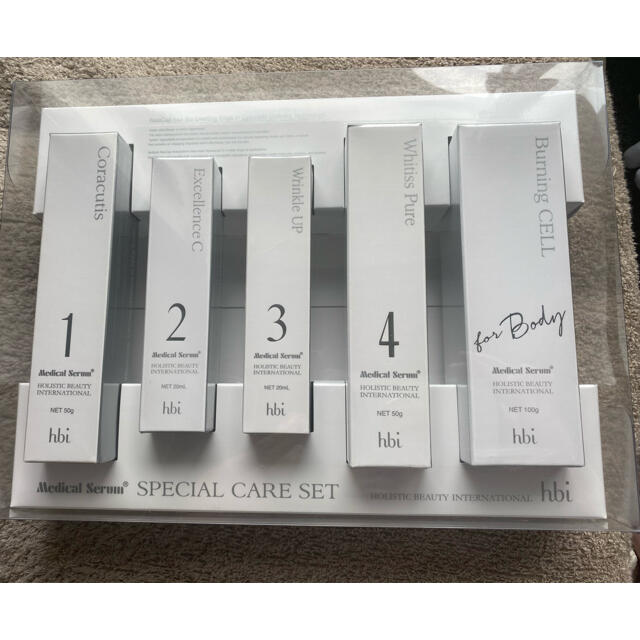 新品未使用 hbi メディカルセラム スペシャルケアセット 高品質 NASCAP-