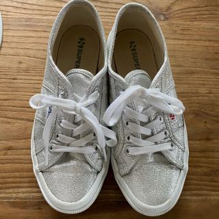 スペルガ(SUPERGA)のスペルガ　スニーカー　シルバー(スニーカー)