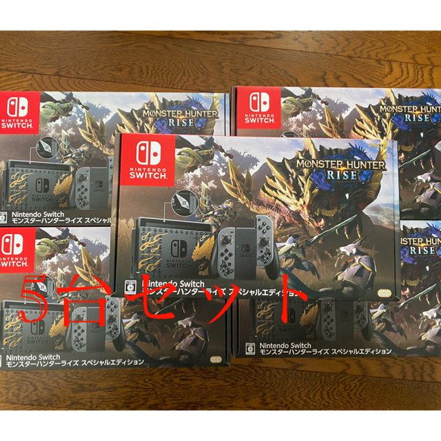 5台 モンスターハンターライズ スペシャルエディション モンハン