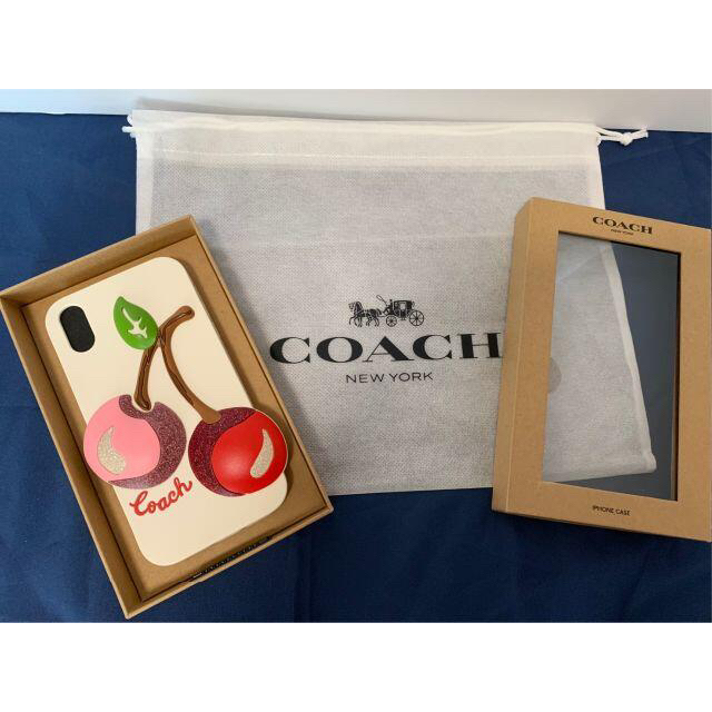 COACH - 【新品】コーチ iPhone XRケース チェリーの通販 by miomiomi ...