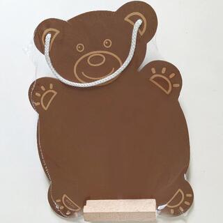 ヴィラック(vilac)のフランス木製玩具 Vilac (ヴィラック) クマさんの茶色の黒板(その他)