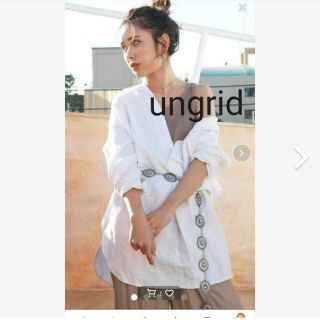 アングリッド(Ungrid)のアングリッドungridリネンスキッパーチュニックシャツ(シャツ/ブラウス(長袖/七分))