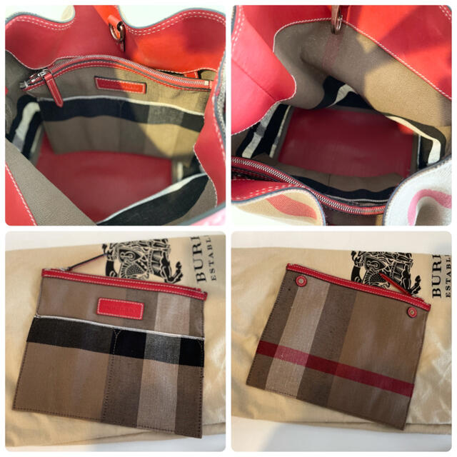 BURBERRY(バーバリー)の★Remi様専用☆【美品】Burberry トートバッグ ショルダーバッグ レディースのバッグ(トートバッグ)の商品写真