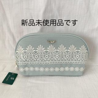 アフタヌーンティー(AfternoonTea)の【ao様専用】アフタヌーンティー　レースビジューシェルポーチ(ポーチ)