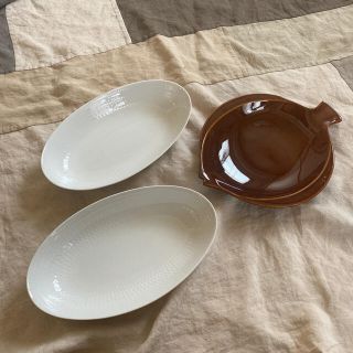 ロイヤルコペンハーゲン(ROYAL COPENHAGEN)のロイヤルコペンハーゲン　お皿セット　フィッシュ(食器)