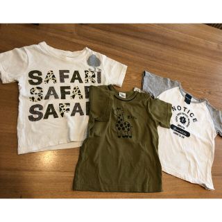 コムサイズム(COMME CA ISM)の【Tシャツ3枚】95-100サイズ(Tシャツ/カットソー)