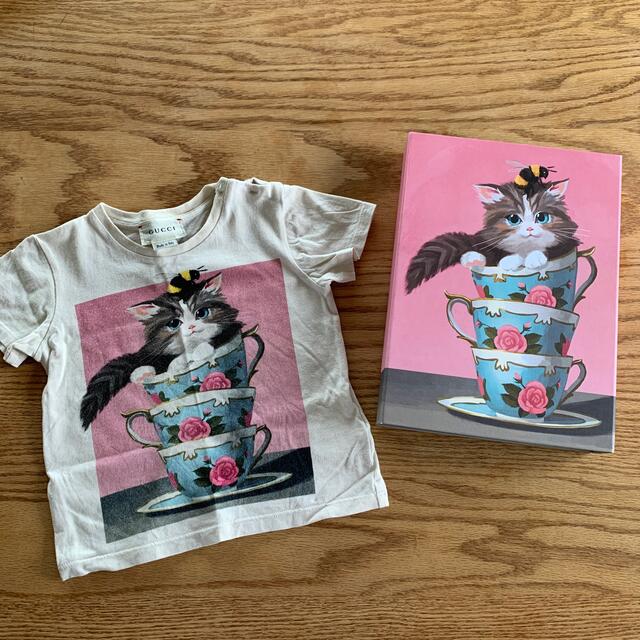 Gucci - 値下げ‼️GUCCI ベビーTシャツ 猫柄の通販 by (3/30まで発送不可)断捨離中ママ | 即購入OK｜グッチならラクマ