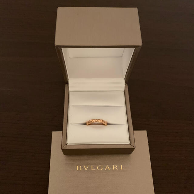 BVLGARI(ブルガリ)のお値下げします！BVLGARI スピガ　指輪　リング　7号 レディースのアクセサリー(リング(指輪))の商品写真