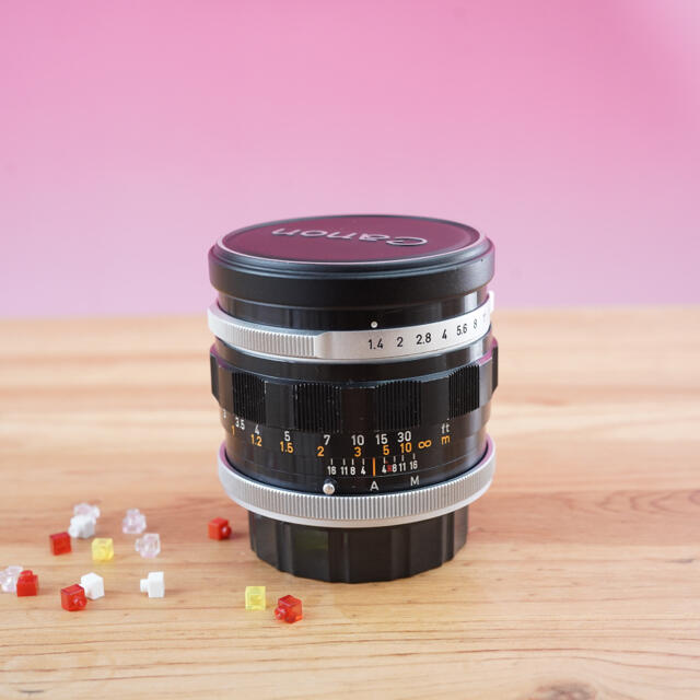 【良品】 Canon FL 50mm F1.4 　２期型　レトロ明るい単焦点