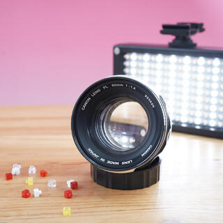 Canon - 【良品】 Canon FL 50mm F1.4 ２期型 レトロ明るい単焦点の 