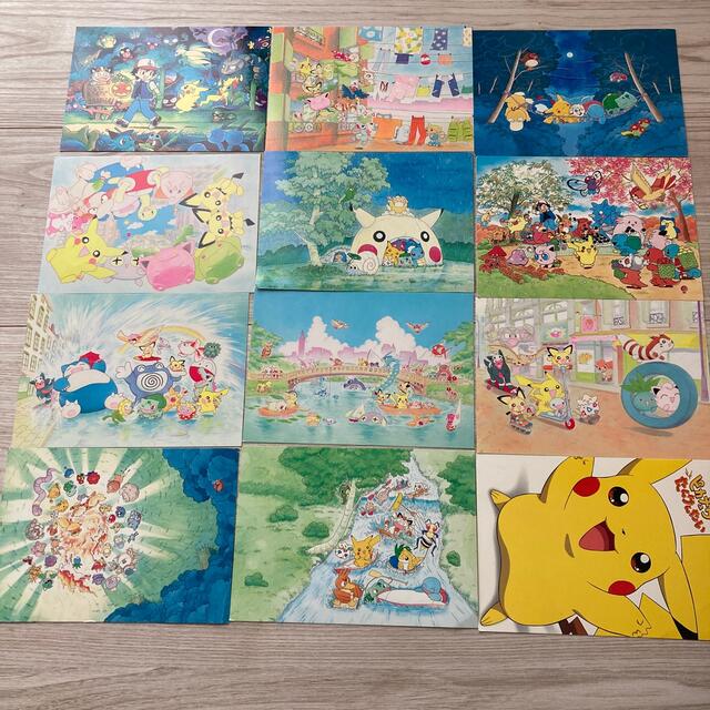 ゴッホ美術館 ポケモン 限定ポストカード12枚セット - ポケモンカード 