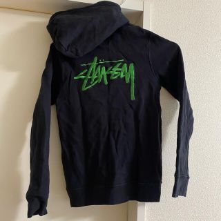 ステューシー(STUSSY)のstussy  stussykids  パーカー　ジップ　黒　130 （L）(ジャケット/上着)