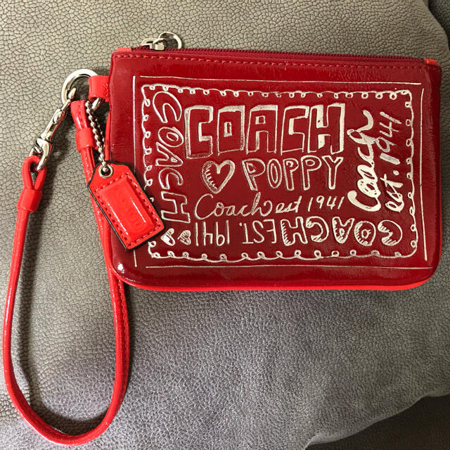 COACH - ＣＯＡＣＨ❤︎ＰＯＰＰＹコインケース☆ストラップ付きの通販 ...