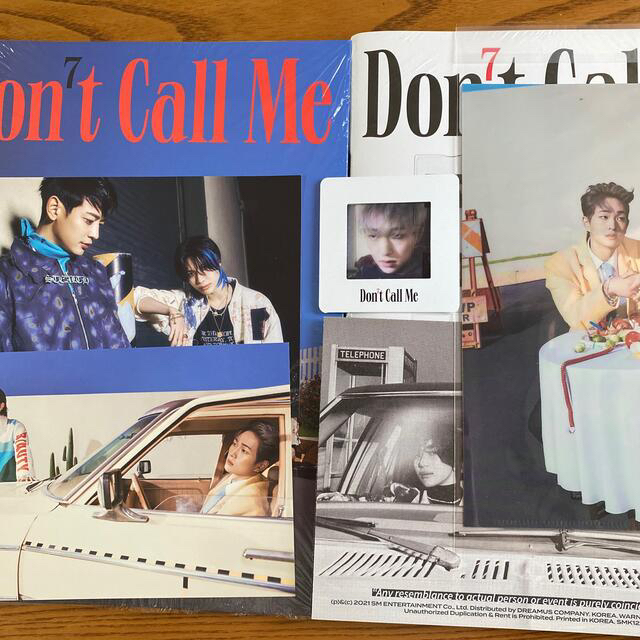 SHINee(シャイニー)のSHINee Don't Call Me  クリアファイル フィルムカード エンタメ/ホビーのCD(K-POP/アジア)の商品写真