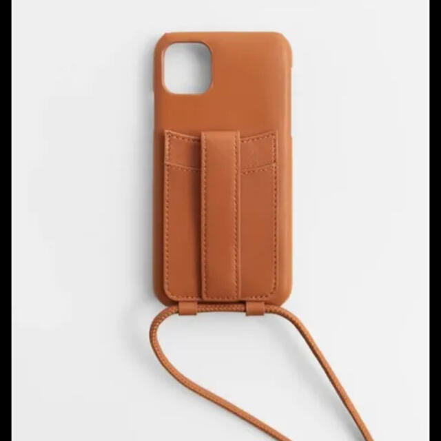 ZARA(ザラ)のZARA  コード レザー iPhoneケース(iPhoneXS対応) スマホ/家電/カメラのスマホアクセサリー(iPhoneケース)の商品写真