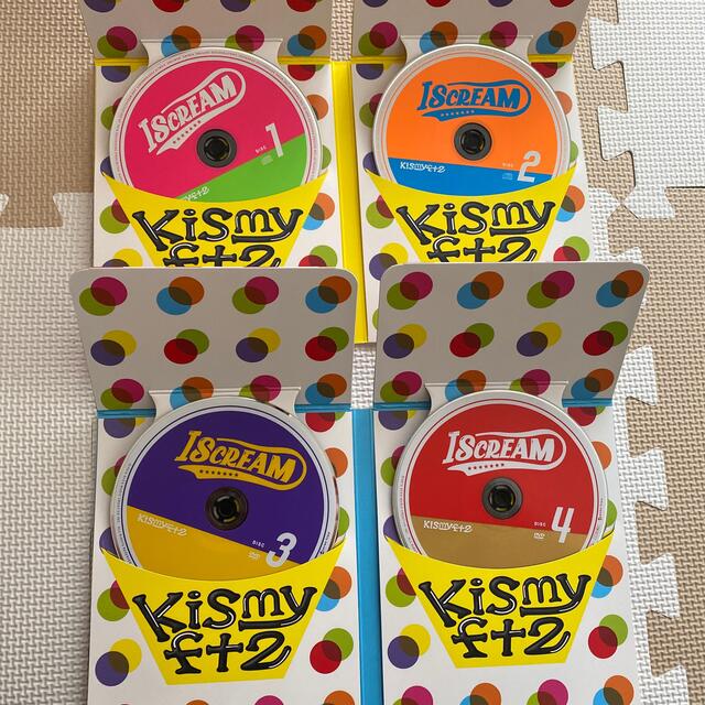 Kis-My-Ft2(キスマイフットツー)の【美品】キスマイ初回限定アルバムI SCREAM（完全生産限定4cups盤） エンタメ/ホビーのCD(ポップス/ロック(邦楽))の商品写真