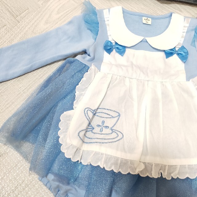 petit main(プティマイン)のアプレレクール アリス ロンパース ディズニー コスプレ キッズ/ベビー/マタニティのベビー服(~85cm)(ロンパース)の商品写真