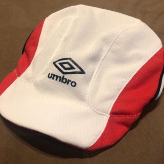 アンブロ(UMBRO)の美品　52センチ　アンブロ サッカー キャップ　キッズ　フットサル　調整(帽子)