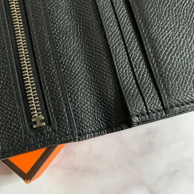 Hermes(エルメス)のHERMES エルメス ベアンスフレ ヴォー エプソン 長財布 財布 ブラック メンズのファッション小物(長財布)の商品写真