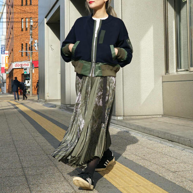 sacai × sun surf * サカイ× サンサーフ プリーツ巻きスカート sacai × sun surf * サカイ× サンサーフ プリーツ巻きスカート