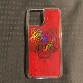 ケンゾー(KENZO)の人気アイテム！！KENZO iPhone11Pro用ケース　ピンク　タイガー(iPhoneケース)