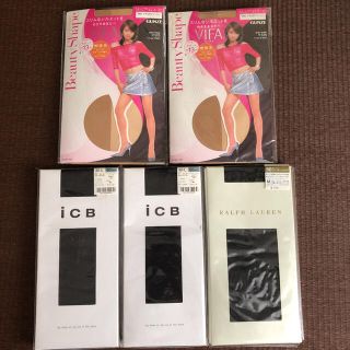 アイシービー(ICB)のタイツ　ストッキング　5点まとめ売り(タイツ/ストッキング)