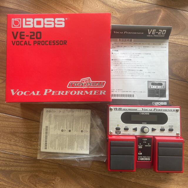 BOSS(ボス)のBOSS・VE-20・ボーカルエフェクター 楽器のレコーディング/PA機器(エフェクター)の商品写真