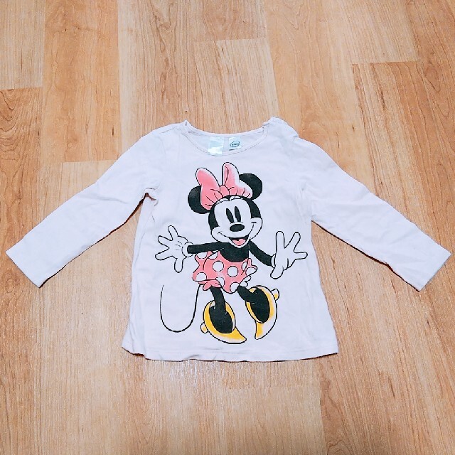 Disney(ディズニー)のミニー 薄手 長袖 ３着セット 90 キッズ/ベビー/マタニティのキッズ服女の子用(90cm~)(Tシャツ/カットソー)の商品写真