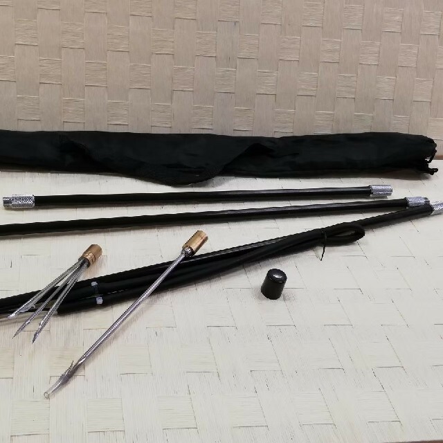 一本銛+五股銛の銛先二種 5点セット - その他