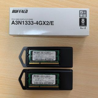 バッファロー(Buffalo)のBUFFALO A3N1333-4GX2/E (メモリ)(PCパーツ)