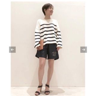 アパルトモンドゥーズィエムクラス(L'Appartement DEUXIEME CLASSE)のL'Appartement Boat N/C Border Knit(ニット/セーター)