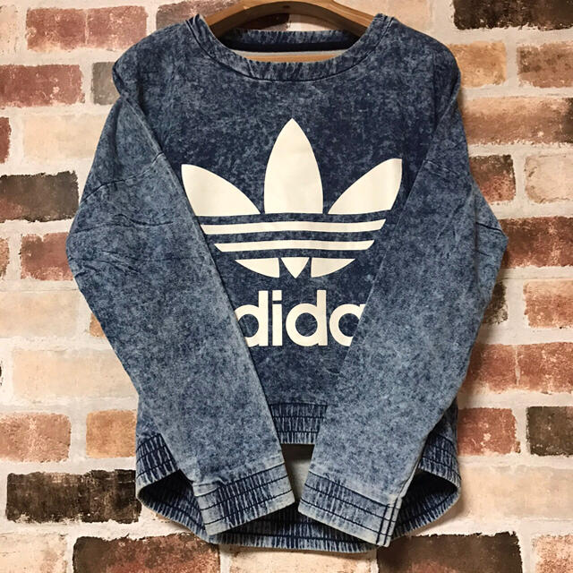 adidas(アディダス)の美品adidas アディダス ケミカルウォッシュ きゃりーぱみゅぱみゅ レディースのトップス(トレーナー/スウェット)の商品写真