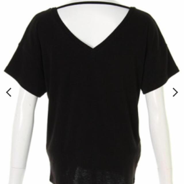 ENVYM(アンビー)のバックオープンTシャツ レディースのトップス(Tシャツ(半袖/袖なし))の商品写真