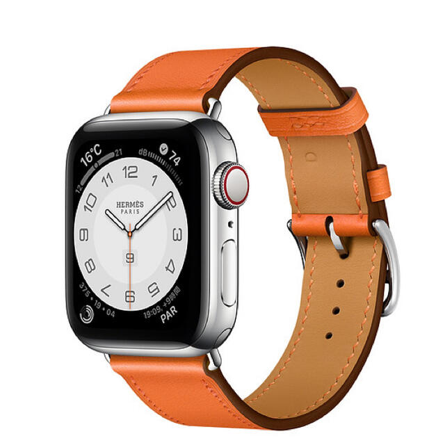 AppleWatch Hermès series6 40mm エルメス オレンジ - 腕時計