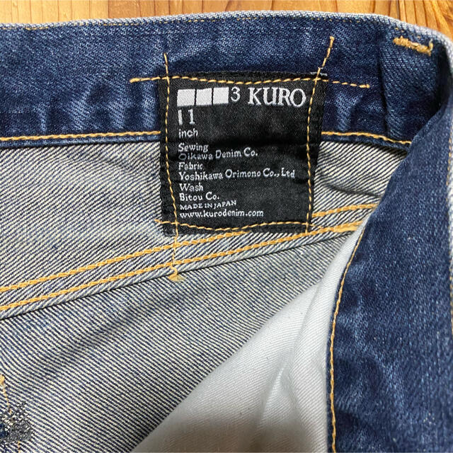 KUROデニム メンズのパンツ(デニム/ジーンズ)の商品写真