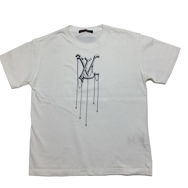 LOUIS VUITTON(ルイヴィトン)のルイ・ヴィトン LOUIS VUITTON LVロゴＴシャツ 半袖Ｔシ【中古】 メンズのトップス(Tシャツ/カットソー(半袖/袖なし))の商品写真