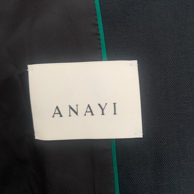 ANAYI(アナイ)のANAYI アナイ コットンリネンダブルジャケット 2018 レディースのジャケット/アウター(テーラードジャケット)の商品写真