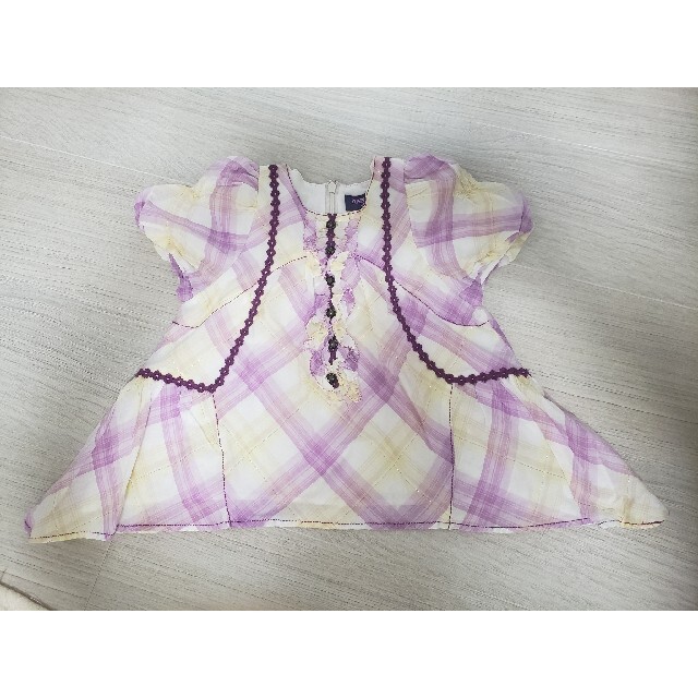 ANNA SUI mini(アナスイミニ)のANNA SUI　mini　チュニック　100 キッズ/ベビー/マタニティのキッズ服女の子用(90cm~)(ワンピース)の商品写真