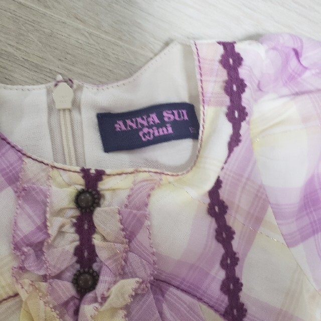 ANNA SUI mini(アナスイミニ)のANNA SUI　mini　チュニック　100 キッズ/ベビー/マタニティのキッズ服女の子用(90cm~)(ワンピース)の商品写真