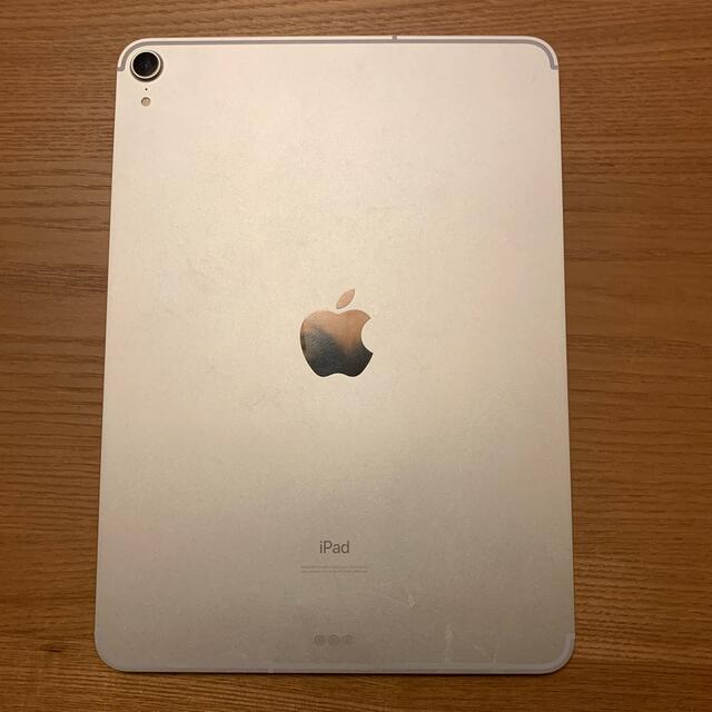 iPad(アイパッド)のiPad Pro 11inch Cellular 2018 64GB 付属品付 スマホ/家電/カメラのPC/タブレット(タブレット)の商品写真