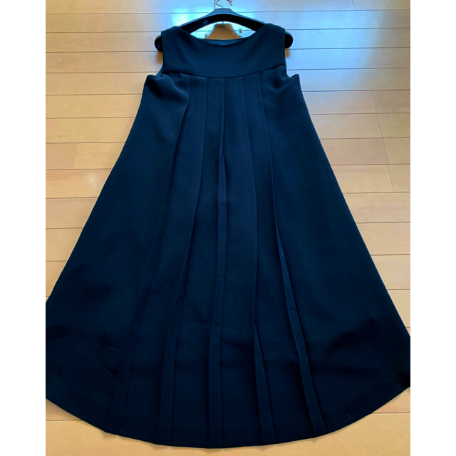 フォクシー バックプリーツワンピース 38 フォクシー バックプリーツワンピース 38