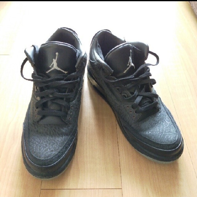 Nike AF1 、AJ3 Black 2 足　30cm